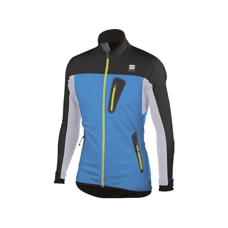 Sportful APEX Evo WS Jacket blå-svart-vit Sportful APEX Evo WS Jacket blå-svart-vit